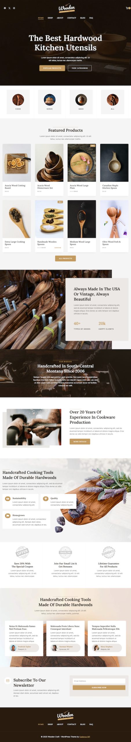 Kadence Wooden Craft